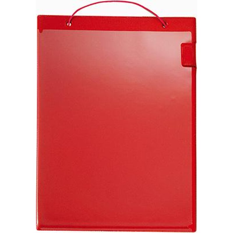 Auftragsschutztasche rot, für A4, VE10