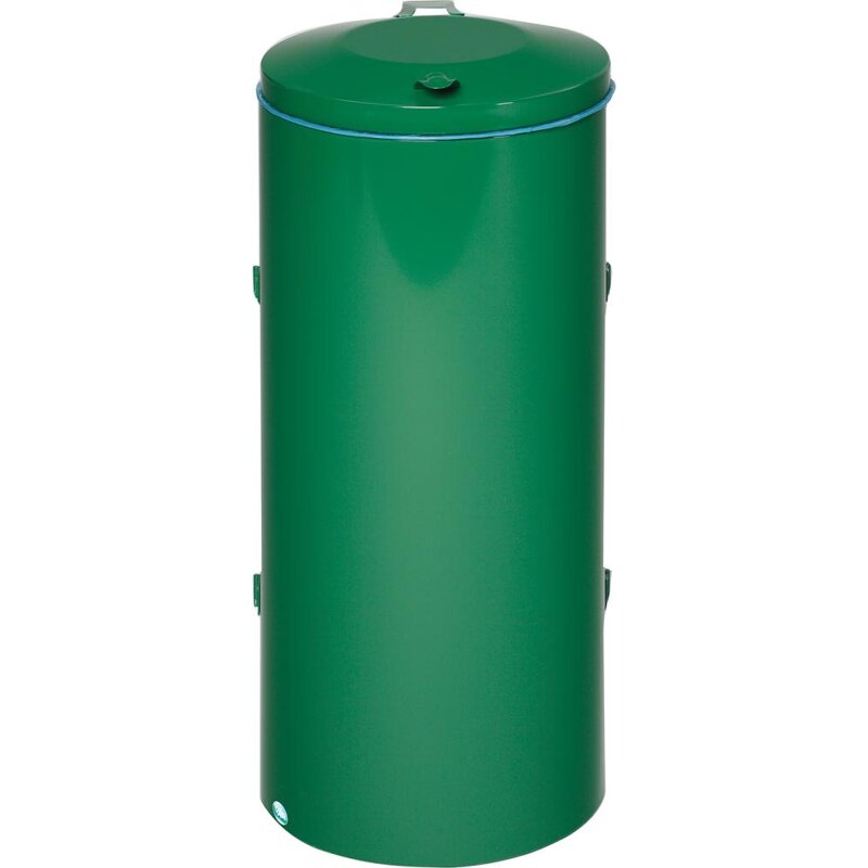 Abfallsammler-Doppeltür 120 l grün H 980 mm