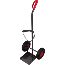 CORDES Stahlflaschenkarre für 40 - 50 Ltr. RAL 7016 fk-1201/AG