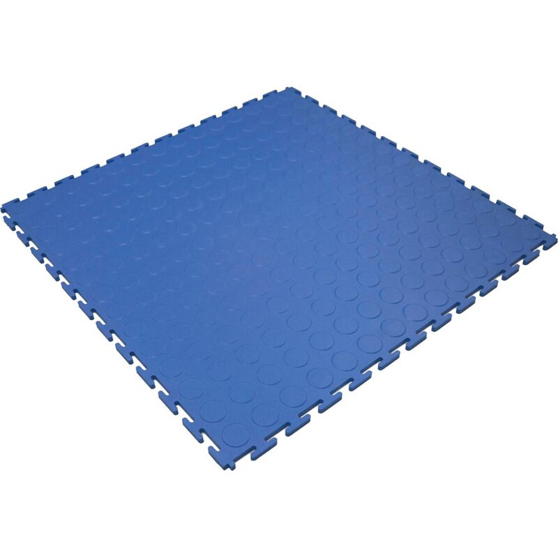 Bodenfliese modular 0.5m x 0.5m, blau