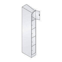 C + P Stahl-Fächerschrank