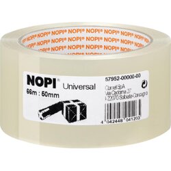 tesa Nopi Pack universal 66m x50mm transparent