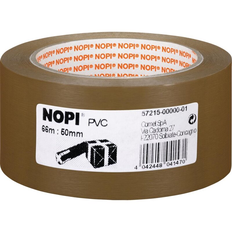 Nopi-Packband Nr.57215 66m:50mm braun