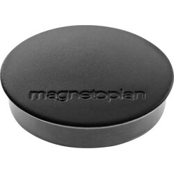 magnetoplan Magnet D30mm VE10 Haftkraft 700 g schwarz