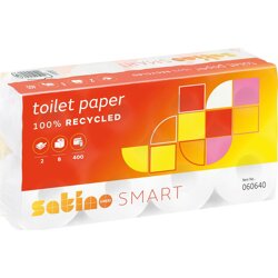 Toilettenpapier WEPASmart 2-lagig weiß 64 Rollen