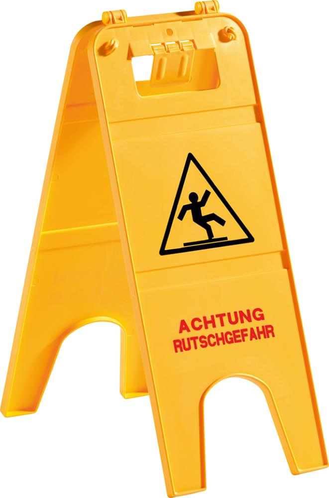 ABS-Kunstoff-Warnschild "Achtung Rutschgefahr"