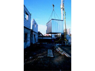 Antikondenswasserbeschichtung für Schnellbau-Container SC