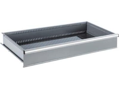 Schubladen für Schrank mit Einschwenktüren, Farbe: grau NCS 4502-B