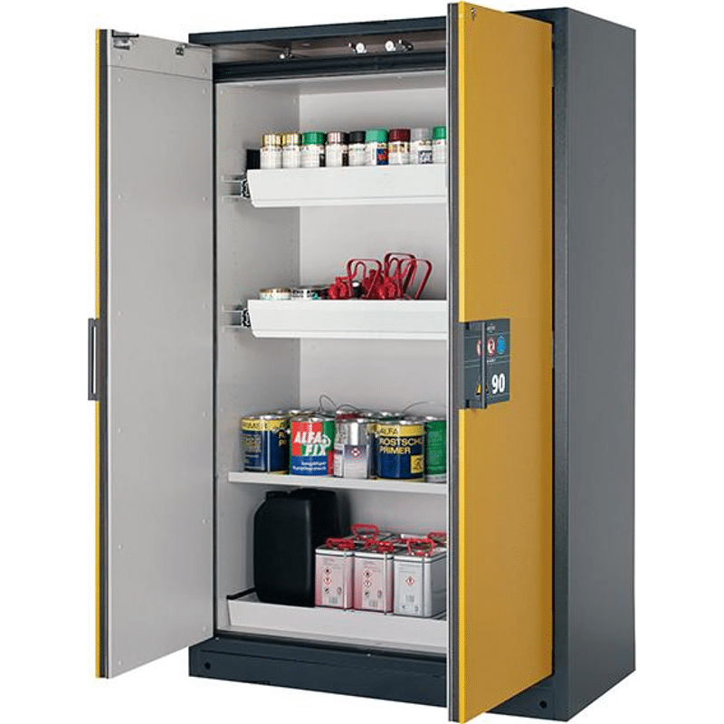 Gefahrstoffschrank Q-CLASSIC-90, Breite 600 mm