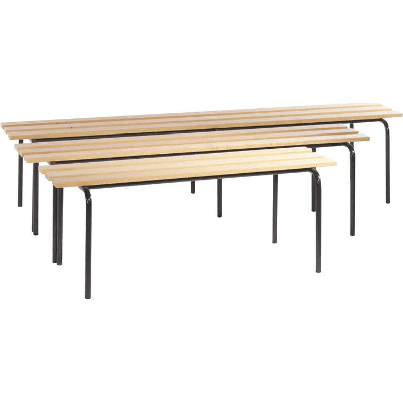 Garderobenbank, stapelbar