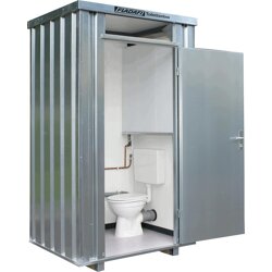 SÄBU Morsbach Toilettenbox m. Wandtank 1400 x 1250 x 2850 mm
