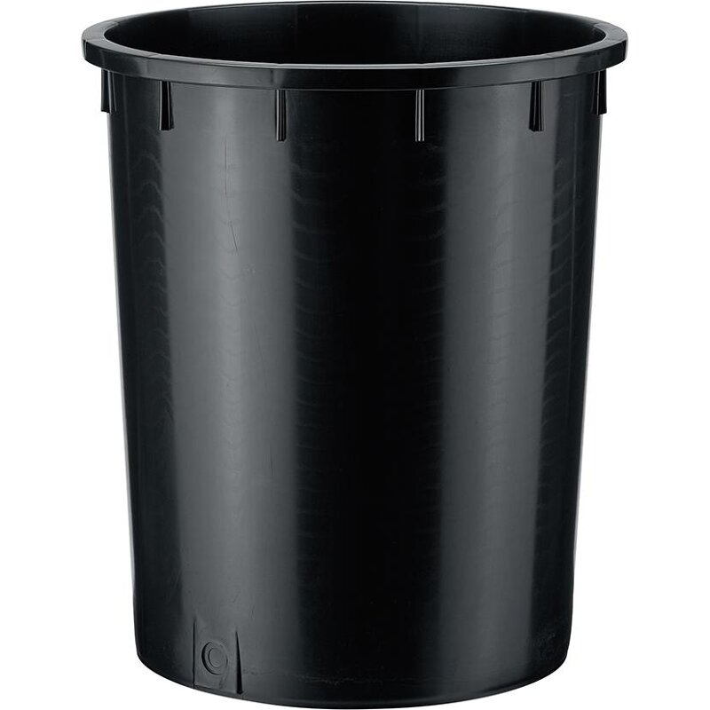 Kunststoff-Tonne schwarz Inhalt: 150 Liter