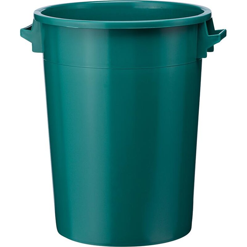 Kunststoff-Tonne grün Inhalt: 100 Liter