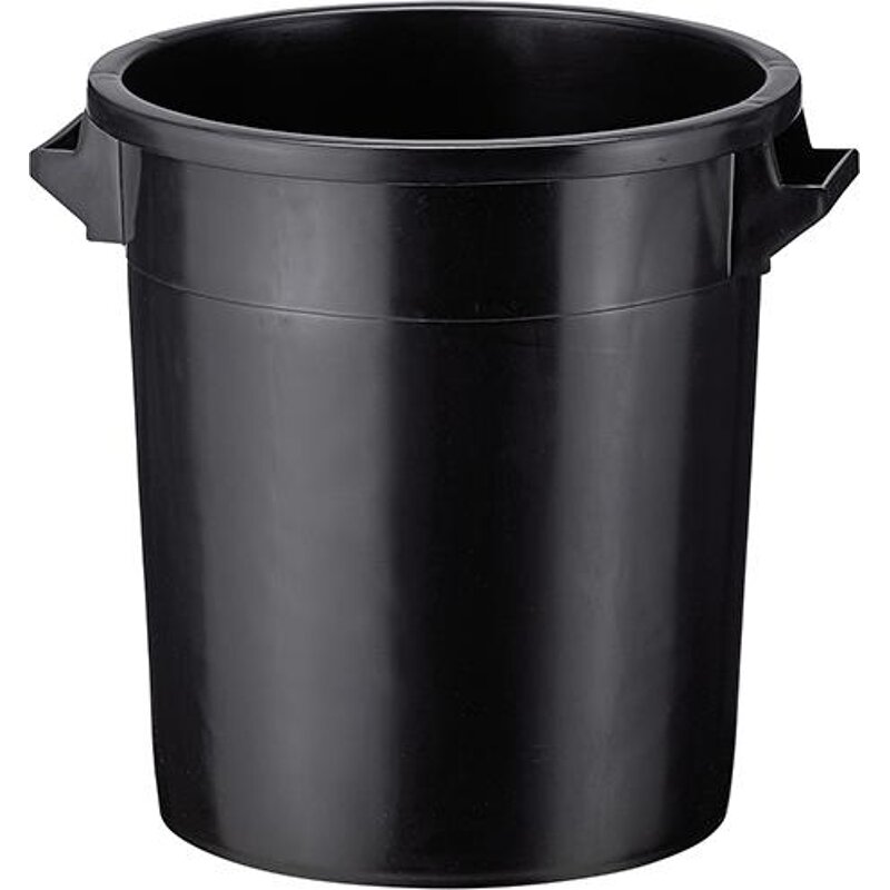 Kunststoff-Tonne schwarz Inhalt: 35 Liter
