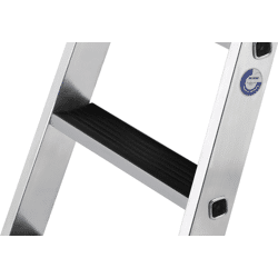 Günzburger Steigtechnik Nachrüstsatz clip-step Trittauflage Rutschhemmung für Aluminium-Stehleiter