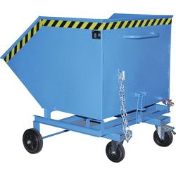 Bauer Späne-Kastenwagen SKW-ET 1000 l RAL 5012