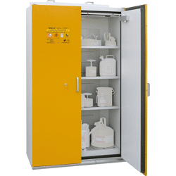 LaCont Umwelttechnik Gefahrstoffschrank Typ 90, Tür RAL 1007 narzissengelb