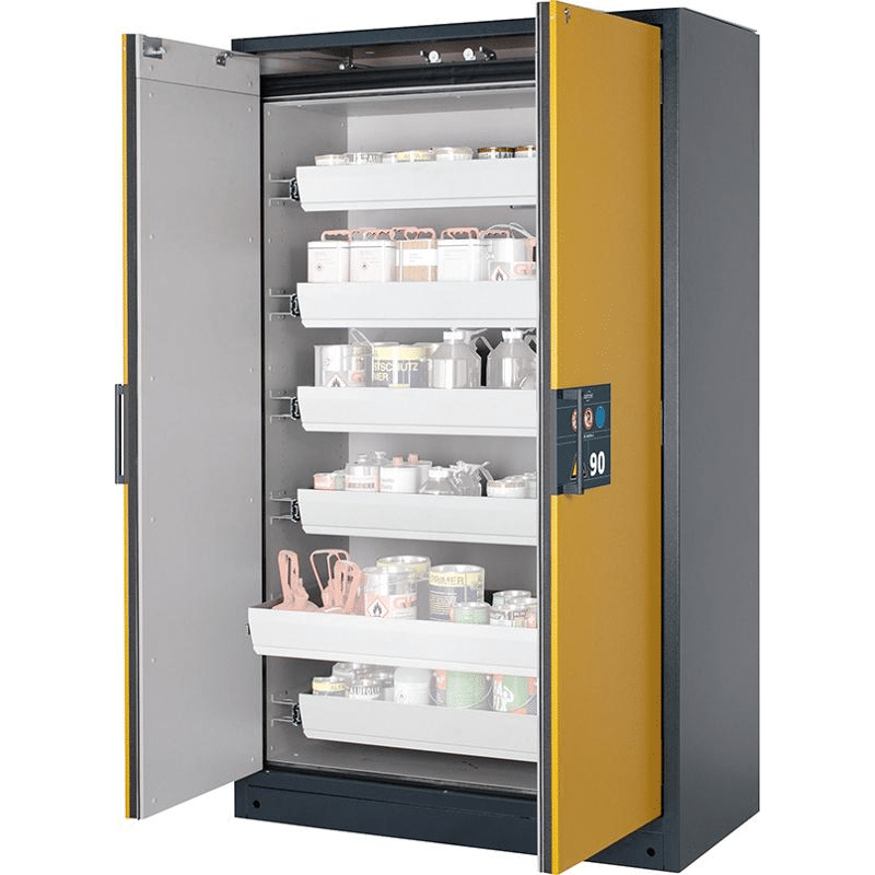 Gefahrstoffschrank Q-CLASSIC-90, Breite 1200 mm