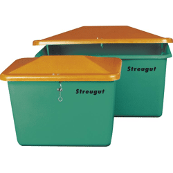 CEMO Streugut-Box, Behälter grün/Deckel orange