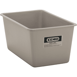 CEMO Rechteckbehälter 300 Liter grau
