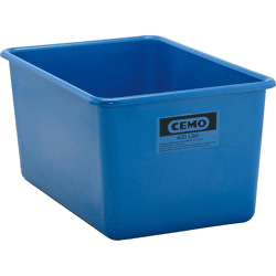 CEMO Rechteckbehälter 400 Liter blau