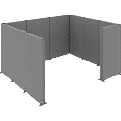 OTTOKIND Akustikraum B3730 x T3230 x H 2000 mmRAL 7037