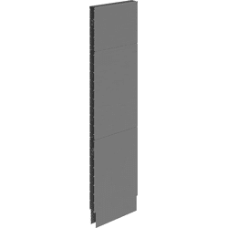 OTTOKIND Akustik-Wandelement B625 x H 2500 mm RAL 7037 geschlossen