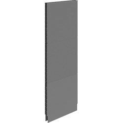 OTTOKIND Akustik-Wandelement B1000 x H 2960 mm RAL 7037 geschlossen