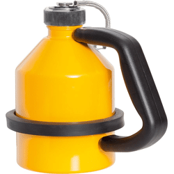 asecos Stahlkanne Schraubk. 1L gelb