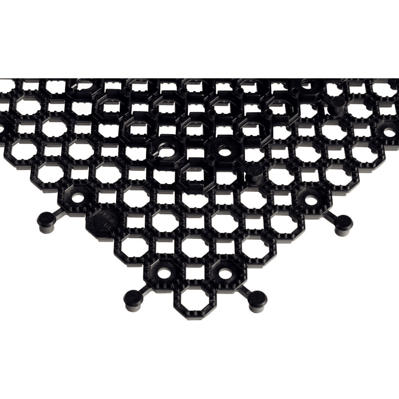 Yoga Grip Ultra (4 St) Platte 50 x 50 cm Schwarz