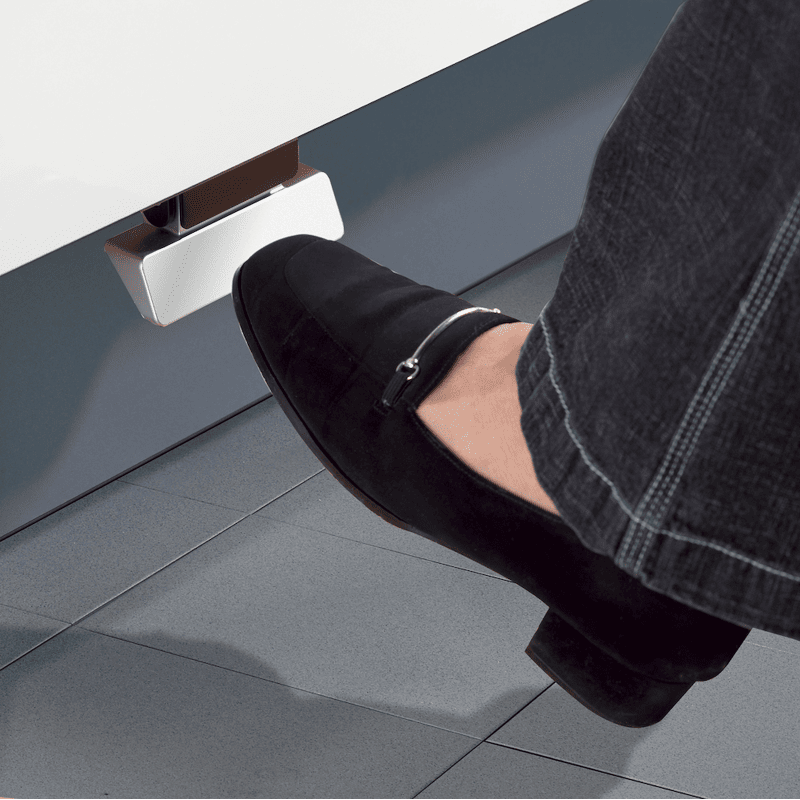 Fussbetätigung Kick and go