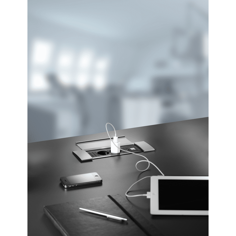 Einbaurahmen Power Frame Cover für Steckdoseneinheit