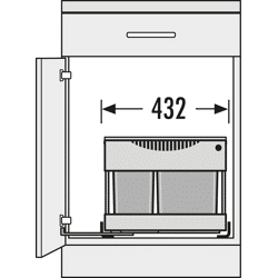 Abfalltrennsystem 3644821 RST-Plus 18/12