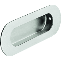 FORMAT Oval Edelstahl L120mm B41mm H13, 5mm