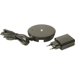 FORMAT Ladestation WLC Point 15,  15W,  Ø80mm schwarz