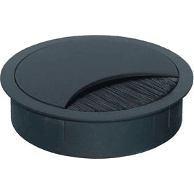 MB-Kabeldurchlass EXIT R, Ø80mm, schwarz, H: 21mm