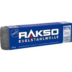 RAKSO Edelstahlwolle Gr. 00 extra fein, 150 g