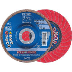 Pferd POLIFAN-Fächerschleifscheibe CO FREEZE SGP STRONG INOX