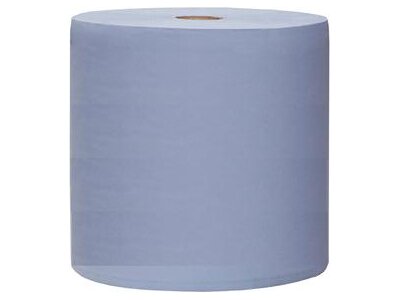 Putzpapier K-Rolle blau 3-lagig