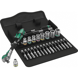 Steckschl.-Garnitur 1/4  ZYKLOP speed Wera