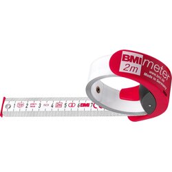 BMI Taschenbandmaß BMImeter 2mx16mm weiß
