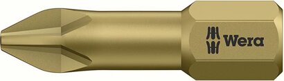 Bit 1/4" für Kreuzschlitz PH 25mm extrahart Torsion