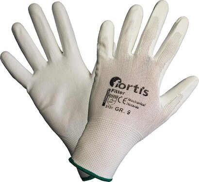 Handschuh aus Feinstrick-Polyurethan
