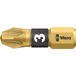 Wera Bit 1/4" für Kreuzschlitz-Schrauben PZ 25 mm Bi-Torsion