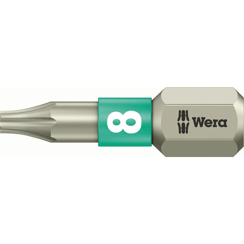 Wera Bit Rostfrei 1/4' Din 3126 C6;3 T8x25mm