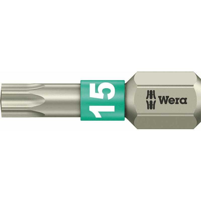 Wera Bit Rostfrei 1/4' Din 3126 C6;3 T15x25mm