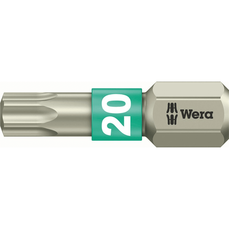 Wera Bit Rostfrei 1/4' Din 3126 C6;3 T20x25mm