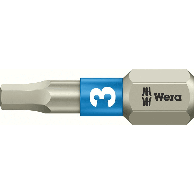 Wera Bit Rostfrei 1/4' Din 3126 C6;3 Innensechskant 3X25mm