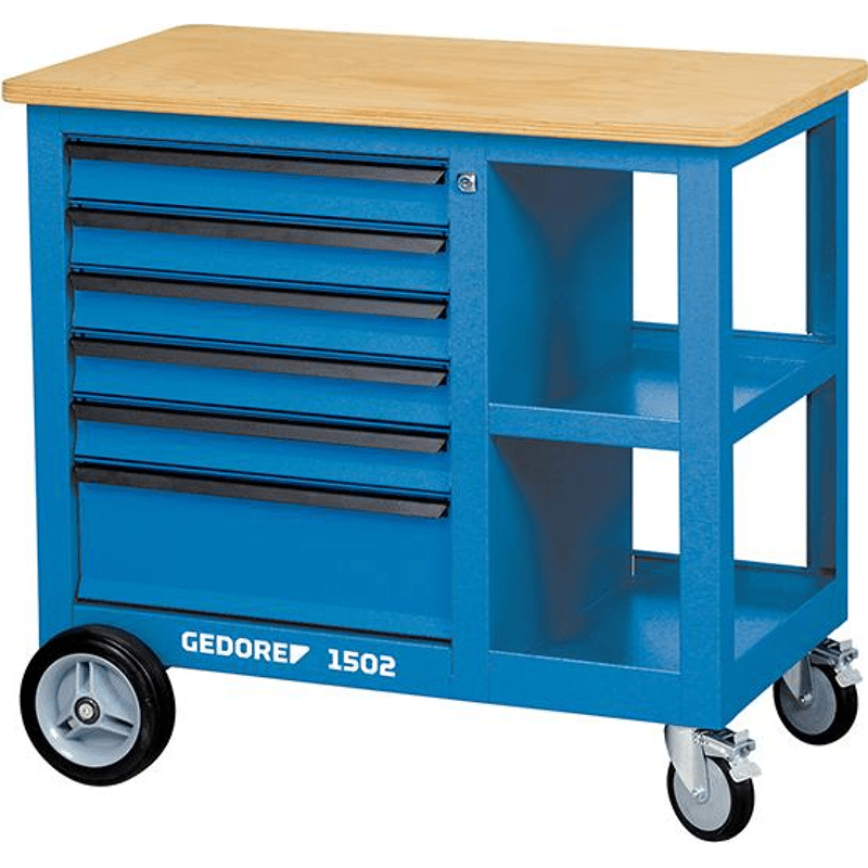 Rollwerkbank 1502 950x870x550mm 6S.Gedore