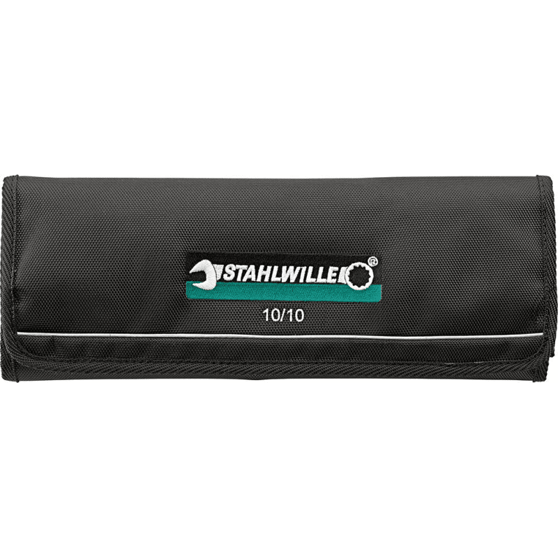 Doppelmaulschlüssel-Satz DIN 3110 6-32mm 10-teilig in Rolltasche